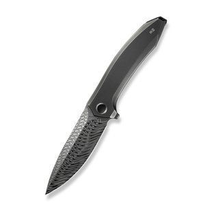 Ніж складаний Weknife Acuminal WE23070-DS1 вага 127.2 г матеріал руків'я титан 6AL4V довжина 228.2 мм тип замка Frame Lock WE23070-DS1 фото