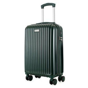 Чемодан Semi Line 20" (S) Темно-зелений (T5948-1) для авіаперельотів об'єм 40 л 4 колеса кодовий замок матеріал ABS-пластик DAS303636 фото
