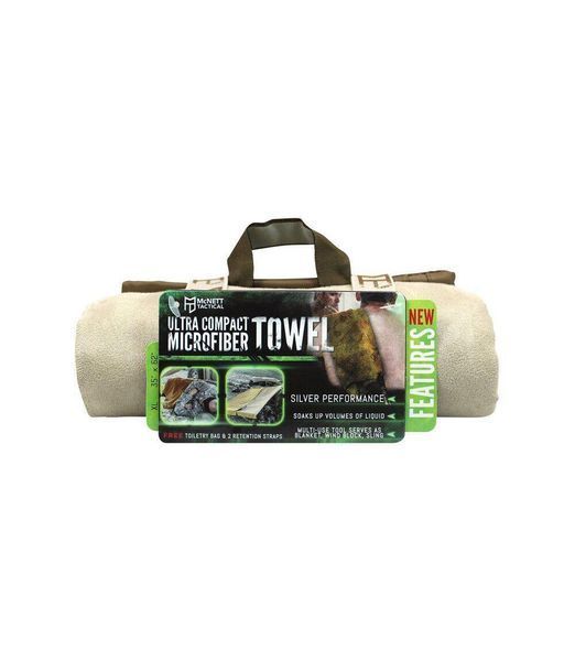 Полотенце Gear Aid by McNett Microfiber Tactical Towel M серое 51 x 102 см вес 100 г (203935ALP) 100% Microfiber MCN.44030 фото