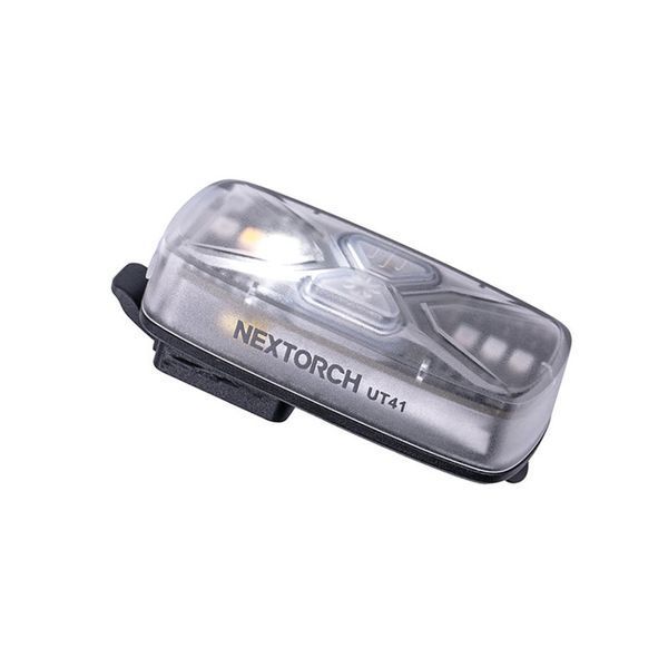 Ліхтар сигнальний Nexttorch UT41 6 відтінків освітлення 13 режимів роботи USB-C зарядка IPX8 вага 29 г 500 мАг батарея UT41 фото