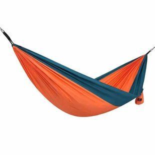 Гамак Naturehike подвійний NH21DC011 помаранчевий розмір 290x180 см вага 690 г вологостійкий з вбудованою кишенею 6927595713587 фото