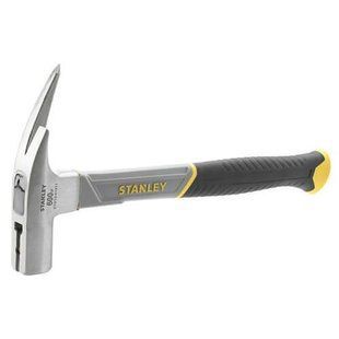 Молоток тесляра LATHAMMER FIBERGLAS c вагою головки 600 г STANLEY STHT0-51311 довжина 325 мм двокомпонентна рукоятка прогумована STHT0-51311 фото