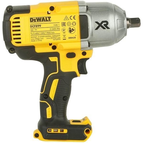 Гайковерт ударний акумуляторний безщітковий DeWALT DCF899N крутний момент 950 Нм вага 2.7 кг напруга акумулятора 18 В DCF899N фото