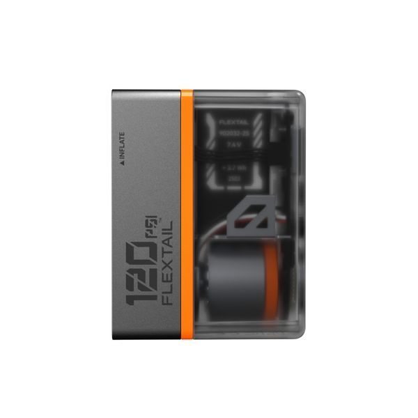 Велосипедний міні насос-задня фара Flextail Tiny Tire Pump ACS чорний 120 PSI USB-C 3 режими світла водонепроникний 6975755966342 фото