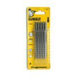 Полотно пиля для деревини DeWALT DT2057 загальна довжина 116 мм тип різання - прямий 5 шт BiM для лобзиков DT2057 фото