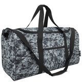 Сумка дорожня Semi Line 52 Black Camo A3032-5 для фітнесу та подорожей 52 л поліестер м'яка підкладка боковий кишеня на блискавці DAS302169 фото