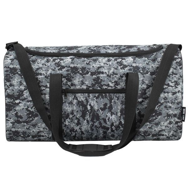 Сумка дорожня Semi Line 52 Black Camo A3032-5 для фітнесу та подорожей 52 л поліестер м'яка підкладка боковий кишеня на блискавці DAS302169 фото