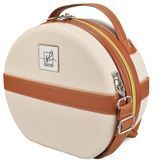 Б'юті-кейс Semi Line 5L Ecru/Brown (T5670-1) для туалетних приналежностей ABS-пластик з дзеркалом ручна поклажа 5L новий DAS302665 фото