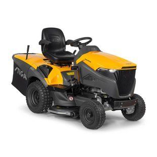 Трактор садовий бензиновий STIGA ESTATE9102WX двигун STIGA ST 650 Twin потужність 10.6 кВт ширина косіння 102 см об'єм двигуна 63 ESTATE9102WX фото