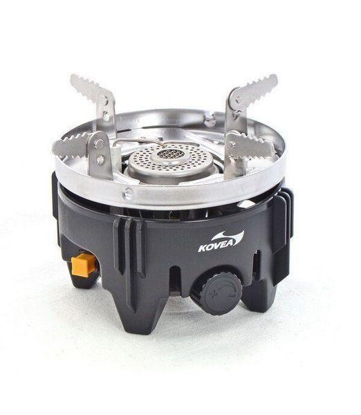 Газовий пальник Kovea KB-0703W Alpine Pot Wide Алюміній Сталь Пластик Потужність 140 г/ч Розмір 130 х 130 х 175 мм (201458ALP) Ва KB-0703 W фото