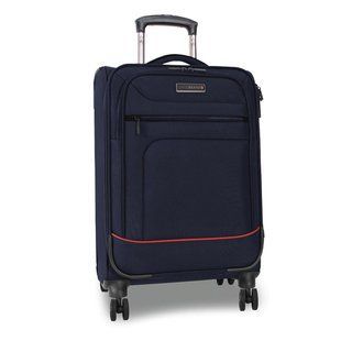 Валіза Swissbrand Alford (M) Navy (SWB_LBALF603M) 61 л з TSA замком 4 колеса міцний поліестер розширювана 3.2 кг 68x43x25 см DAS301843 фото