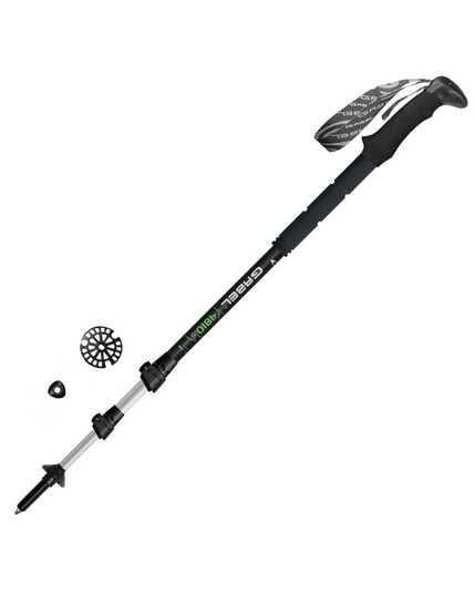 Трекінгові палиці Gabel Mont Blanc Tour Light Black (7008445500000) алюмінієвий сплав Alu 7075 T6 F56 3 секції легкі та надійні DAS303672 фото