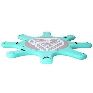Док станція Aqua Marina Yoga для 8 САП-дошок міцний ПВХ максимальний тиск 15 Psi розмір 290х290 см для групових занять BT-19YD фото