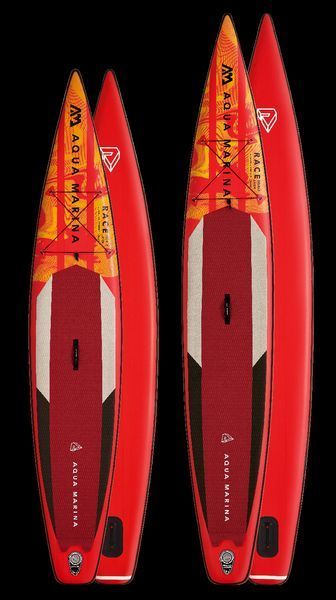 Надувна SUP дошка для гонок 12'6" 320 л 6&Prime; Aqua Marina BT-21RA01 довжина 381 см ширина 69 см BT-21RA01 фото