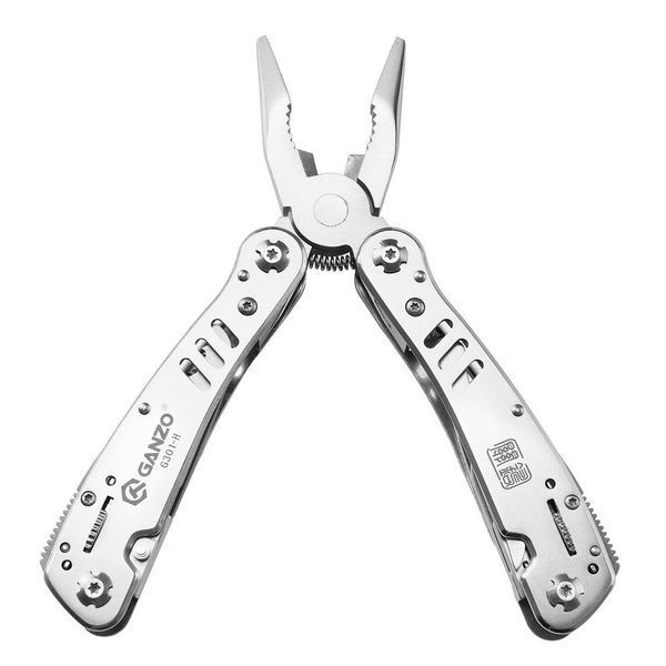 Мультитул Multi Tool Ganzo G301-H 26 функцій нержавіюча сталь легкість 253 г Axis Lock сірий цвет G301-H фото