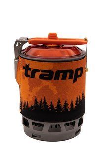 Система для приготування їжі Tramp 0.8л orange UTRG-049 газова інтегрована 2.2 кВт вага 600 г час закипання 2 хвилини 36 секунд UTRG-049-orange фото