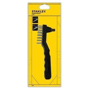Щітка-молоток для зварювання STANLEY 90301 матеріал пластик довжина 30 см вага 200 г довжина 300 мм вага 200 г 90301 фото