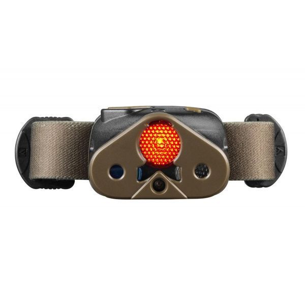 Ліхтар налобний Mactronic Nomad 03 (340 Лм) RGB Kit тактичний дальнобійний 6 режимів водо- і ударостійкий колір Хакі 340 Лм DAS301500 фото