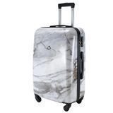 Чемодан Semi Line 28" (L) Білий Мармур T5731-3 з кодовим замком 96 л на 4 колесах для подорожей полікарбонат DAS303341 фото