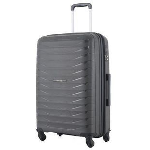Чемодан Semi Line 25" (M) Темно-сірий (T5586-4) з знімними колесами та кодовим замком 74 л поліпропілен легкий міцний DAS302885 фото