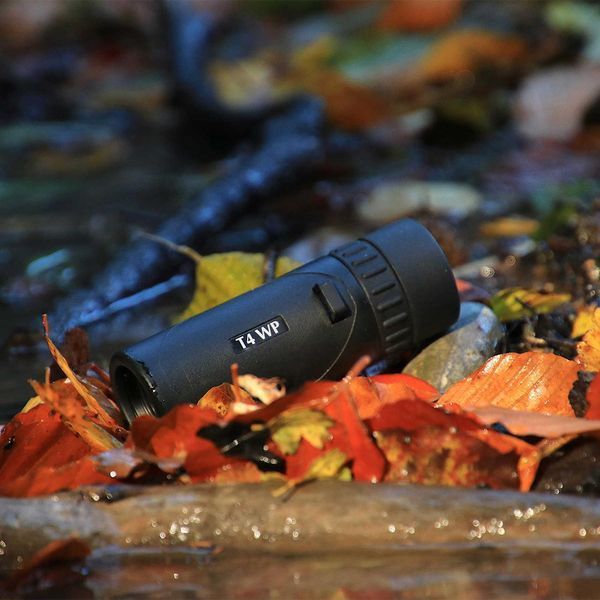 Монокуляр Opticron T4 Trailfinder 10x25 WP водонепроникний з важільною фокусуванням BAK4 для туризму та спостереження вага 131 г DAS301631 фото