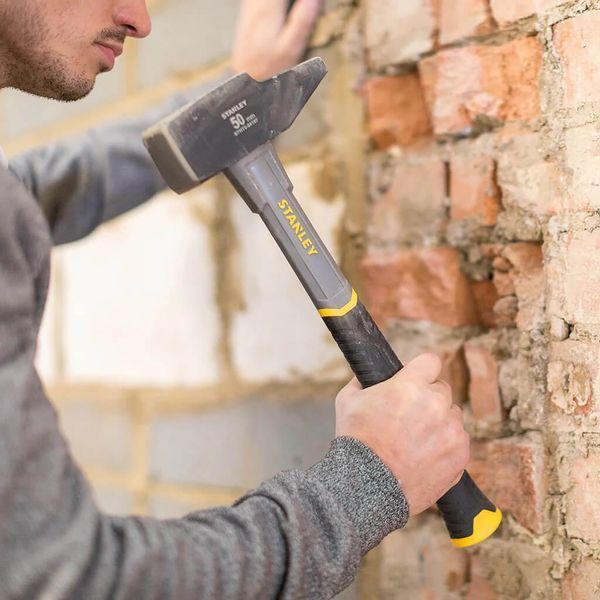 Молоток інженерний Fiberglass вага 500 г STANLEY STHT0-54154 довжина 330 мм рукоятка зі скловолокна тип слюсарний STHT0-54154 фото