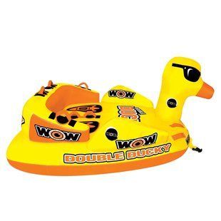 Буксируваний атракціон для гідроциклу 2 місця 154 кг WOW Double Ducky 2P Towable 19-1050 для катання сидячи лежачи 19-1050 фото