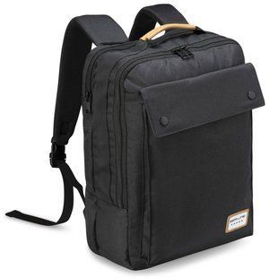 Сумка-рюкзак Semi Line 15 Black 15 л для ноутбука до 15.6" водостійкий поліестер для офісу та подорожей анатомічні ремінці DAS302200 фото