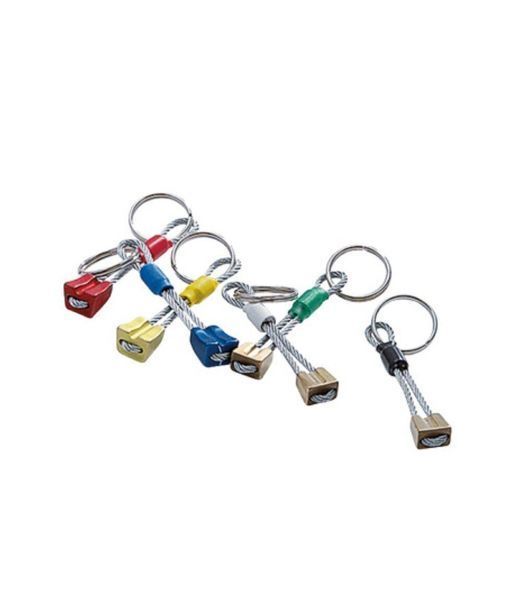 Брелок-закладка Rock Empire Keyring Alu алюміній вага 10 г (209041ALP) для книг та ключів ZPK002 фото