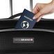 Чемодан Swissbrand Austria (S) чорний (SWB_LEAUS001S) для ручної поклажі 34 л 4 колеса TSA замок 2.5 кг Polyester DAS301853 фото 3