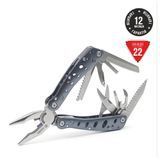 Мультитул Multi Tool Ganzo G101-H (G205) сірий повнорозмірний 10 змінних насадок вага 248 г 14 інструментів G101-H фото