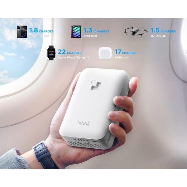 УМБ Litheli Power Bank SE 20000 mAh 45 W 4А Fast Charge USB-C 8-ступеневий захист U20BY09-0U000 Li-Pol батарея U20BY09 фото