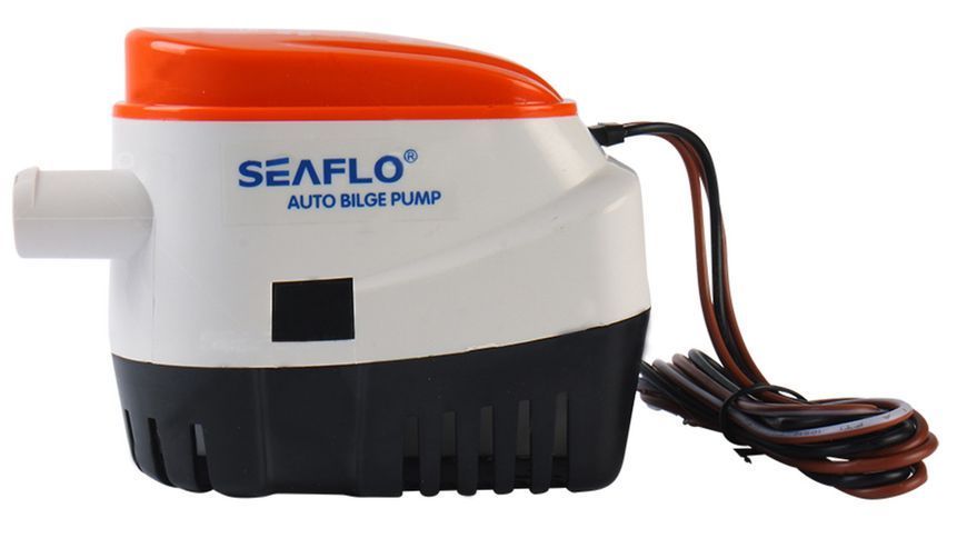 Занурювальний насос для відкачування води 38л/хв 12В ABS-пластик Seaflo SFBP1-G600-06 автоматичний компактний SFBP1-G600-06 фото