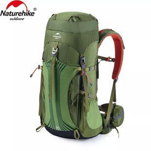 Рюкзак туристичний Naturehike NH16Y020-Q 55 л зелений ергономічний повітропроникний для трекінгу місткість 55 л 6927595787908 фото
