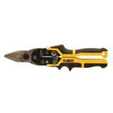 Ножиці по металу ERGO Aviation довжиною 250 мм прямі DeWALT DWHT14675-0 товщина різу до 1.2 мм ергономічний дизайн DWHT14675-0 фото