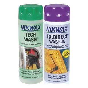 Набір Nikwax Twin Pack Tech Wash 300мл + TX Direct 300мл для мембранних тканин (207398ALP) - дихаючий водовідштовхувальний 0103P06 фото