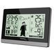 Метеостанція Technoline WS9612 Black з прогнозом погоди будильником радіоконтролем часу бездротовим датчиком рівнем комфорту та т DAS301185 фото 1