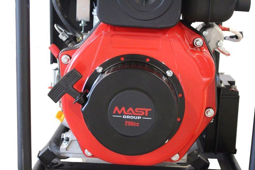 Дизельний генератор MAST GROUP YH4000AE потужність 28 кВт електростартер тривала робота до 10 годин вага 73 кг YH4000AE фото