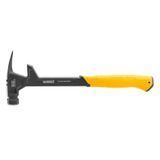 Молоток DEM-CLAW суцільнометалевий вага головки 624 г DeWALT DWHT51008-0 антивібраційна рукоятка довжина 430 мм тип молотка слюса DWHT51008-0 фото