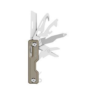Мультитул NexTool Multi Functional Knife хакі 10 функцій вага 88 г кишеньковий матеріал - сталь 30Cr13 ABS-пластик NE20100 фото