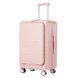 Чемодан Semi Line 24" (M) Бежевий (T5965-3) з USB-портом кодовим замком для авіаперельотів та ділових поїздок об&rsquo;єм 71 л DAS303663 фото 1
