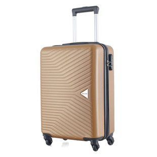 Чемодан Semi Line 20" (S) Коричневий (T5693-1) легкий ABS-пластик 42 л 4 колеса кодовий замок для ручної поклажі DAS303062 фото