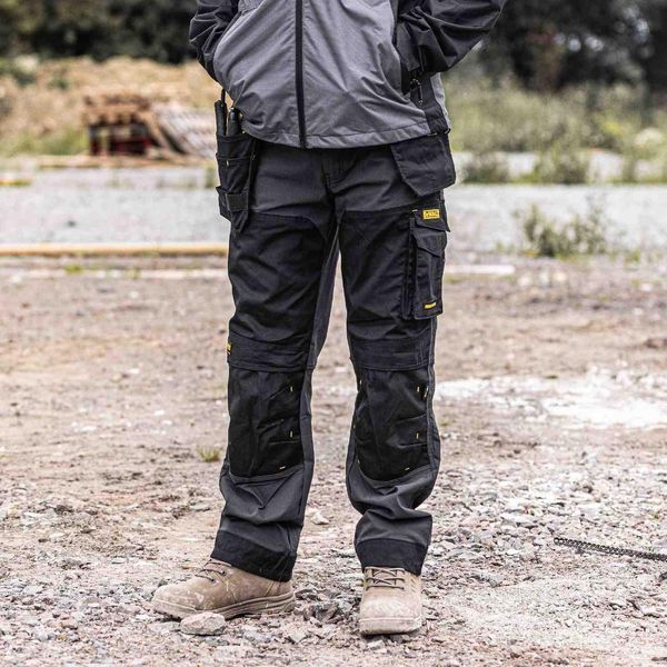 Штани MEMPHIS DeWALT DWC147-004-3831 Розмір 38 Матеріал 73% віскоза 22% поліамід 5% еластан Колір - сірий 240 ден DWC147-004-3831 фото