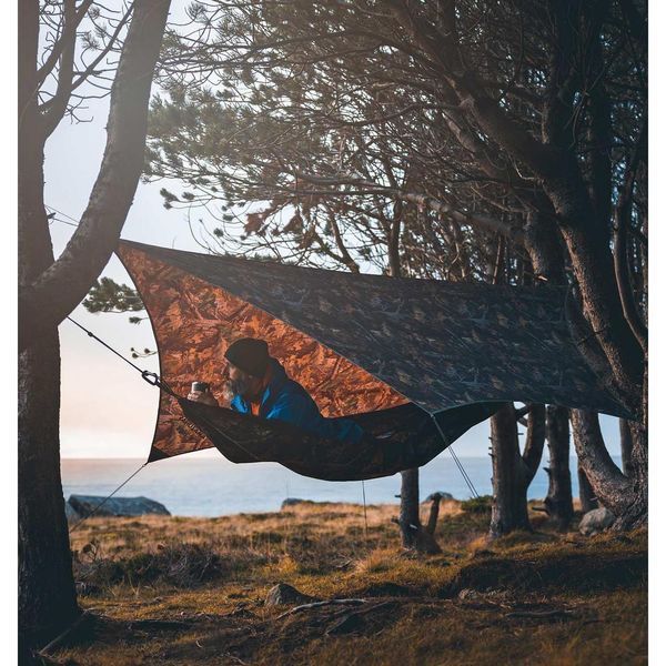 Тент Amazonas Traveller Tarp Forest 340 x 168 см 100% поліестер Ripstop водонепроникний 650 г AZ-3080008 фото