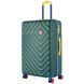 Валіза Semi Line 28" (L) Темно-зелена (T5805-3) 100 л 4 колеса кодовий замок ABS-пластик телескопічна ручка DAS303408 фото 1