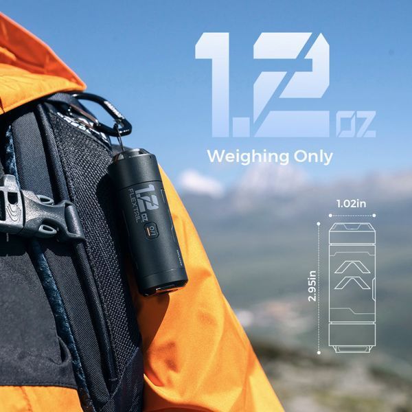 Портативний міні-насос Flextail Zero Pump чорний вага 33 г робочий тиск 2.5 кПа продуктивність 180 л/хв ZP650cht-BK-i фото