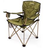 Складне крісло Ranger Rshore Green RA 2203 з термопідстаканником сталевою рамою та кишенею для аксесуарів 150 кг навантаження RA2203 фото