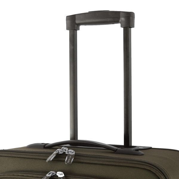 Чемодан Semi Line 28" (L) Хакі (T5966-3) об'єм 75 л вага 3.10 кг з телескопічною ручкою 2 колеса DAS303667 фото