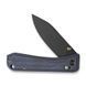 Ніж складаний Weknife Bougie Banter WE24009-1 вага 85.6 г матеріал клинка CPM S45VN замок Crossbar Lock тактичний стильний WE24009-1 фото 3
