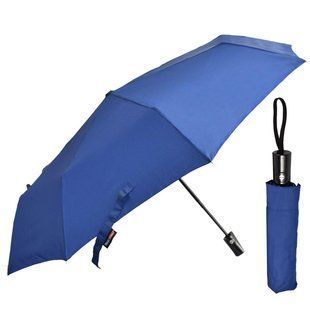 Парасолька Semi Line Blue (L2051-1) компактна автоматична 96 см з захистом від UV 340 г з чохлом механізм - автомат унісекс DAS302219 фото
